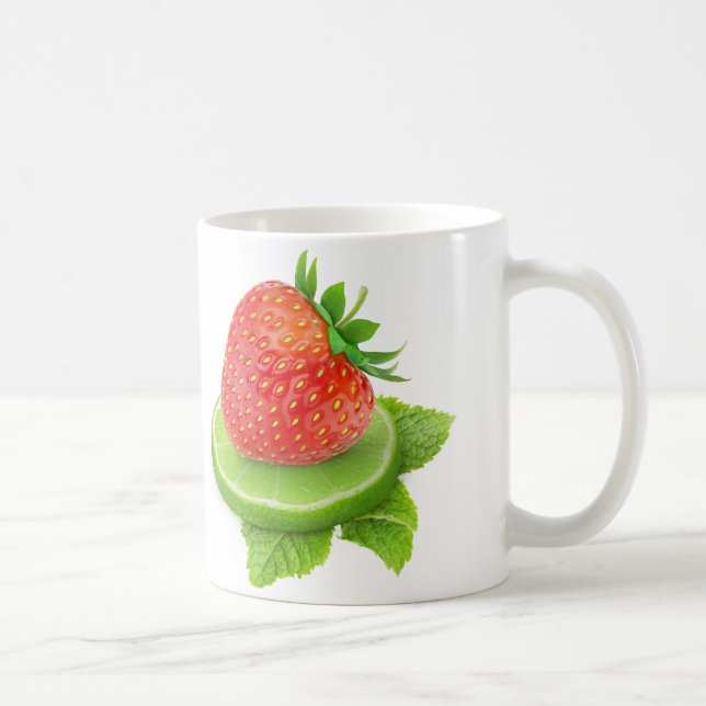 Caneca De Café Morango e limão (Direita)