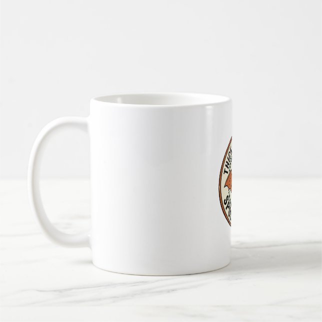 Caneca De Café Morcego de Halloween Coxas Grossas Vibrações Assus (Esquerda)