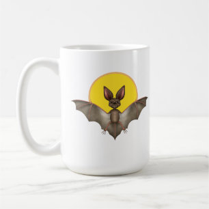 Caneca De Café Morcego Engraçado