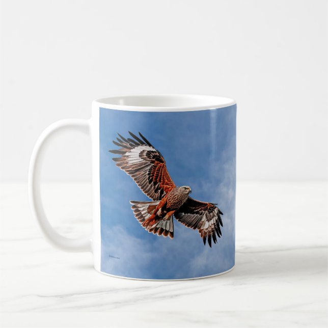 Caneca De Café Morcego Vermelho em alta (Esquerda)