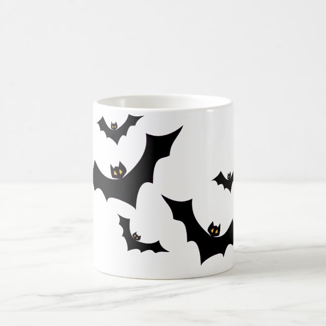 Caneca De Café Morcegos (Centro)