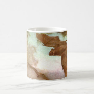 Caneca De Café Morcegos Vampiros por CE Swan, Animais Selvagens A