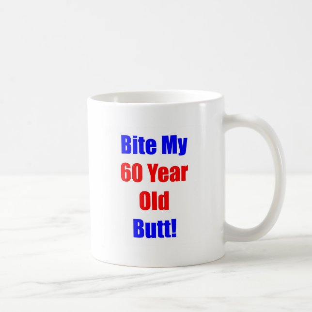 Caneca De Café Mordida 60 meu bumbum (Direita)