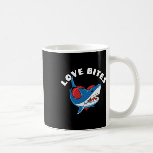 Caneca De Café Mordidas de Amor Piadas do Dia dos Namorados Coraç