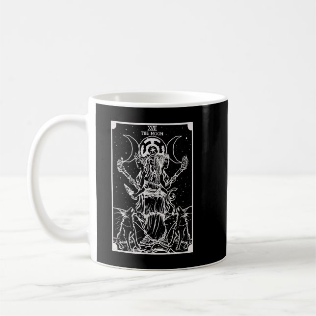 Caneca De Café More Then Awesome Hecate Triple Moon Goddess Witch (Esquerda)