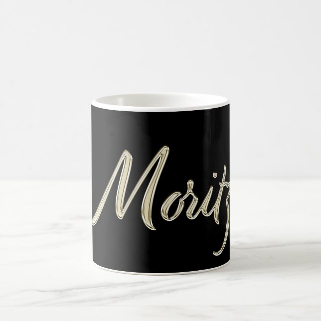 Caneca De Café Moritz Name whitegold Tasse Teetasse Kaffeetasse (Centro)