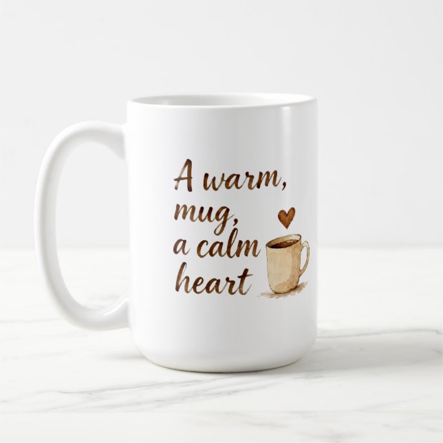 Caneca De Café Morning Rituals & Inner Calm (Esquerda)