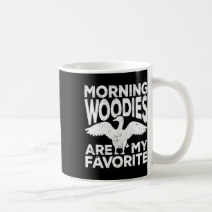Caneca De Café Morning Woodies É Meu Pato Favorito Caçando Fome