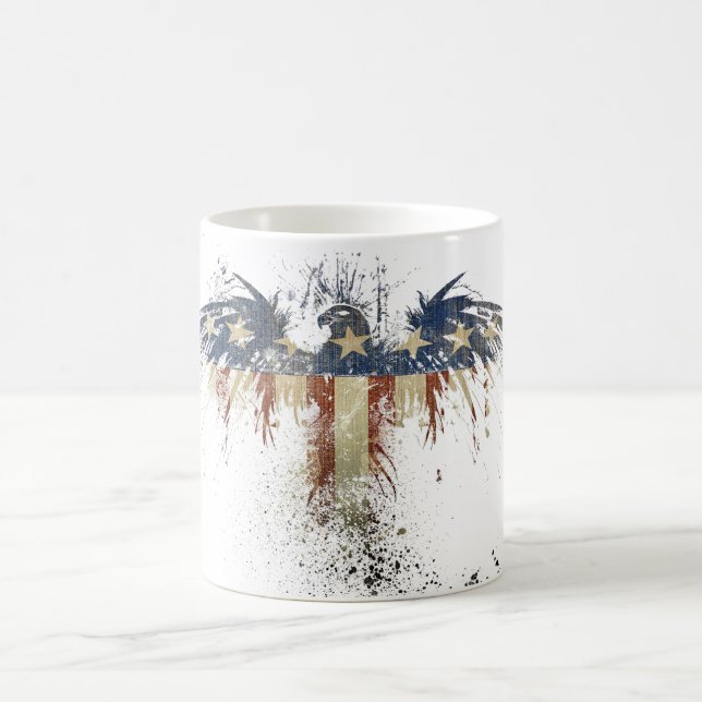 Caneca de café Morphing da estrela de Eagle da (Centro)