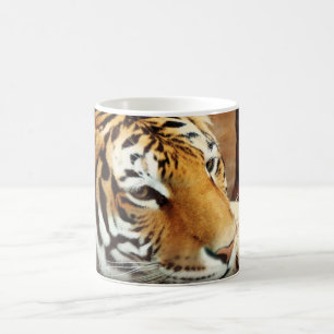 Caneca de café Morphing do tigre Siberian