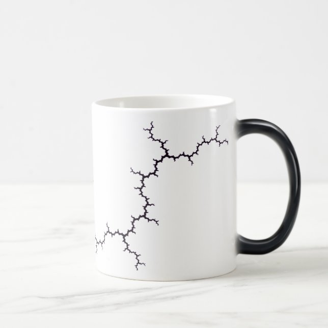 Caneca de café Morphing rachada (Direita)