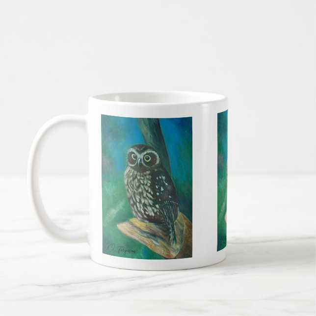 Caneca De Café Morpork Owl Mug (Esquerda)