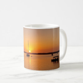 Caneca De Café Morro Bay no Sunset