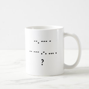 Caneca De Café Morse obtido?