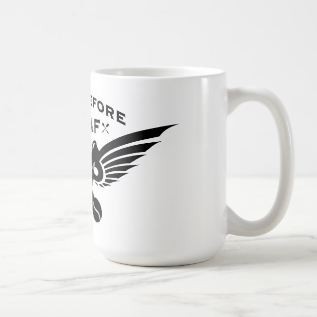 Caneca De Café morte antes do Decaf (Direita)