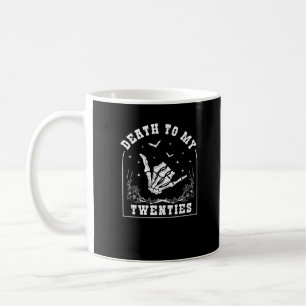 Caneca De Café Morte Aos Meus Vinte Anos - aniversário de 30 anos