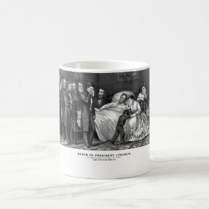 Caneca De Café Morte do presidente Lincoln
