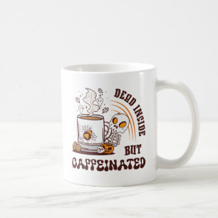 Caneca De Café Morto Mas Cafeinado