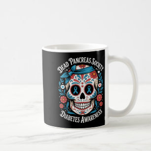 Caneca De Café Morto Pancreias Sociedade Camisa Açúcar Diabetes C