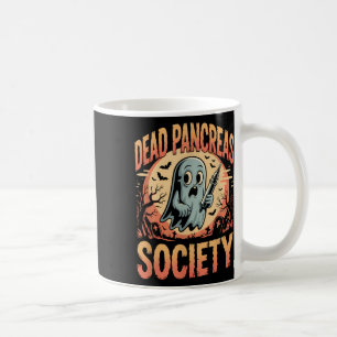 Caneca De Café Morto Pancreias Sociedade Engraçada Seringa Fantas