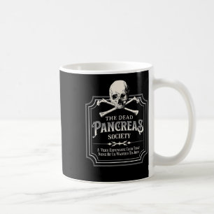 Caneca De Café Morto Pancreias Sociedade Tipo Um Diabetes T1d Awa