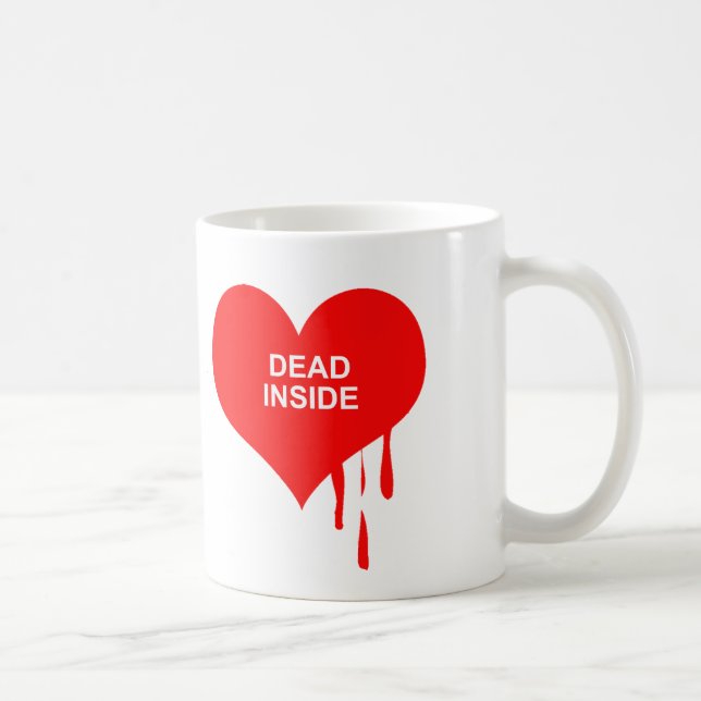 CANECA DE CAFÉ MORTO POR DENTRO (Direita)