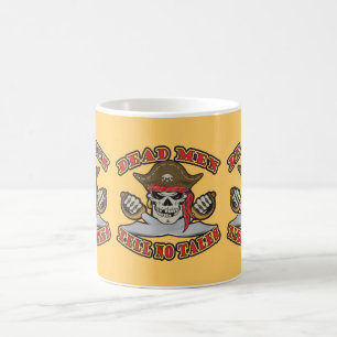 Caneca De Café Mortos não contam histórias