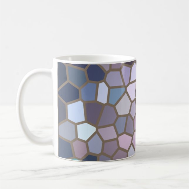 Caneca De Café Mosaico (Esquerda)