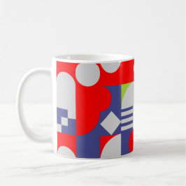 Caneca De Café Mosaico