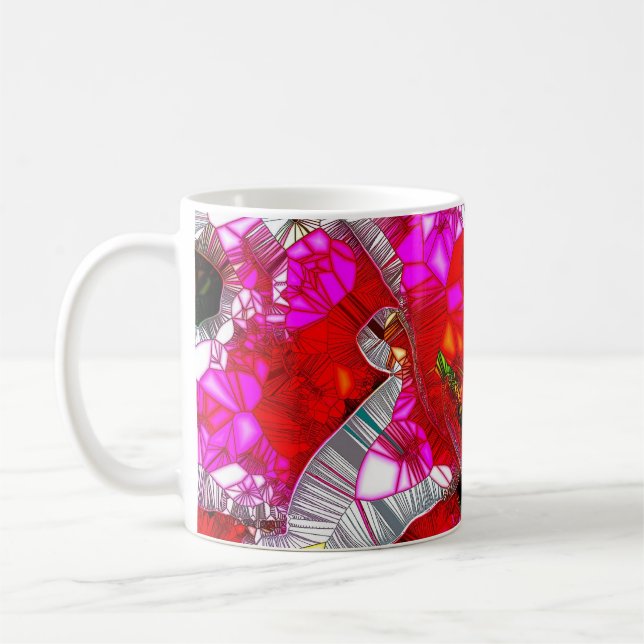Caneca De Café Mosaico 10 Mugs (Esquerda)