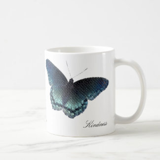 Caneca De Café Mosaico da borboleta