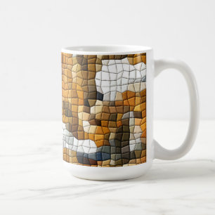 CANECA DE CAFÉ MOSAICO DE RAPOSA