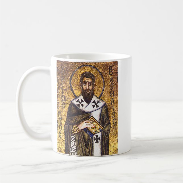 Caneca De Café Mosaico de São Basílio Magno (Esquerda)