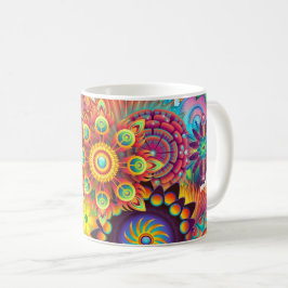 Caneca De Café Mosaico flexível