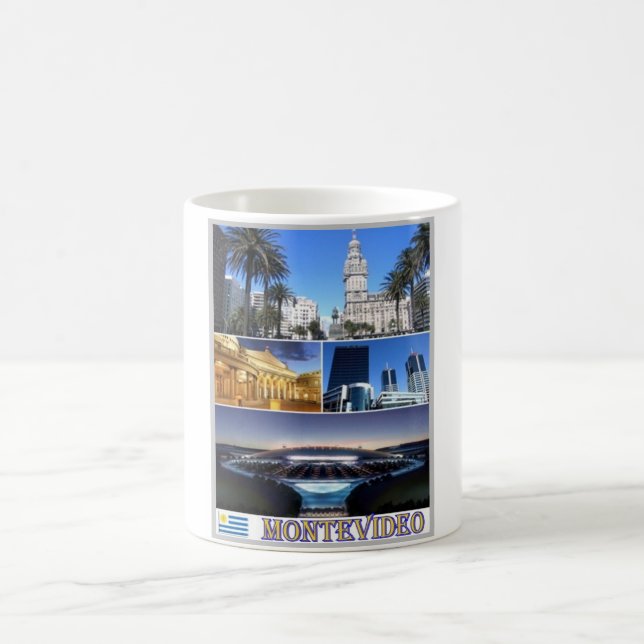 Caneca De Café Mosaico Montevideu - Uruguai - (Centro)