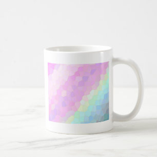 Caneca De Café Mosaico Pastel