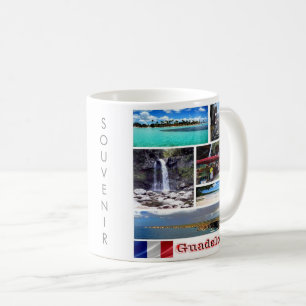 Caneca De Café mosaico zGP003 de GUADELOUPE, Caribe,