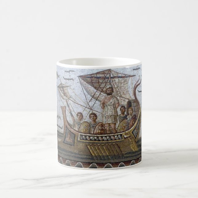 Caneca De Café Mosaicos romanos (Centro)