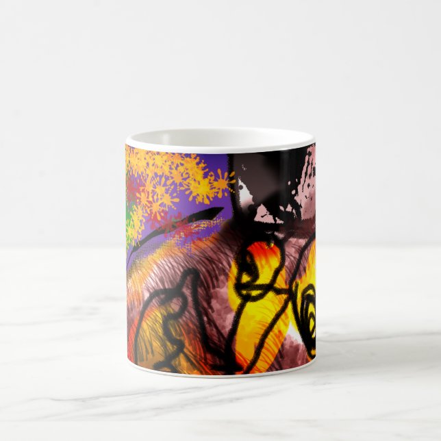 Caneca De Café Mosca de outono (Centro)