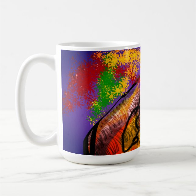 Caneca De Café Mosca de outono (Esquerda)