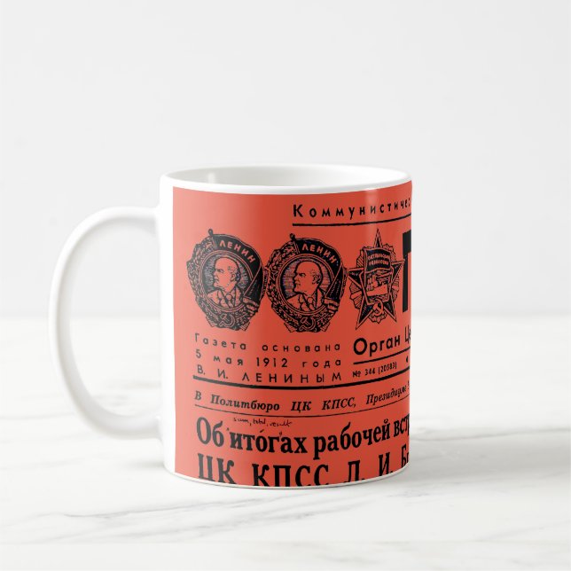 Caneca De Café Moscou Mug (Esquerda)