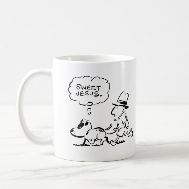 Caneca De Café Mose Gosta Caminha "Jesus Doce" Mug (Esquerda)
