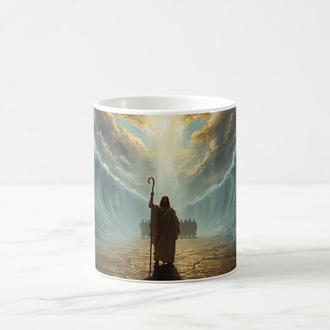 Caneca De Café Moses at the Red Sea: Christian Mug (Centro)