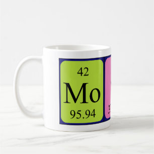 Caneca De Café Moshe periódico mesa name mug
