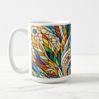 Caneca De Café Mosiac Art Mug