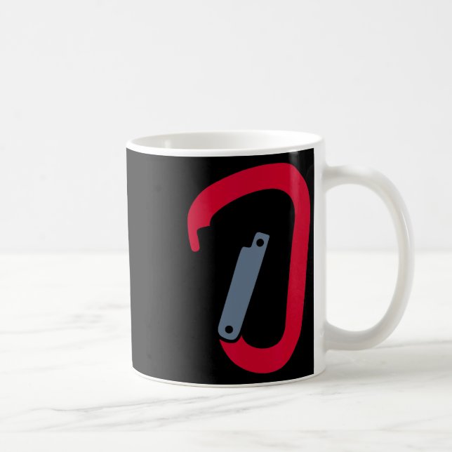 Caneca De Café Mosquetão de Escalada (Direita)