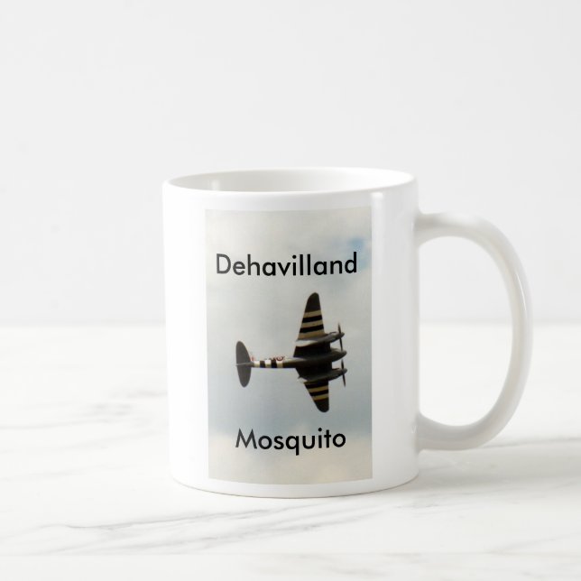Caneca De Café Mosquito de Dehavilland (Direita)