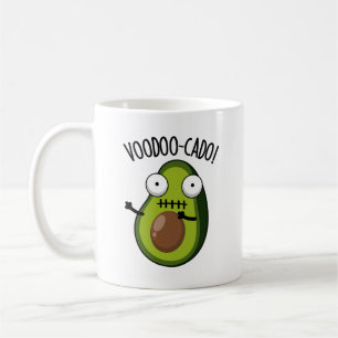 Caneca De Café Mosquito Voodoo Engraçado Avocado Pun