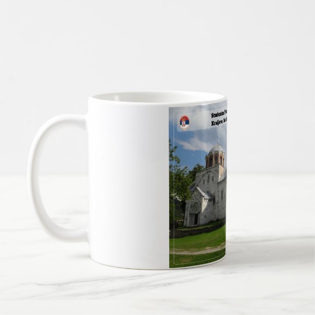 Caneca De Café MOSTEIROS SÉRVIOS - Mosteiro de Studenica (Esquerda)