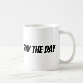 Caneca De Café Mostrar O Dia